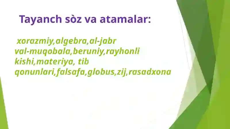 Safarova Maftuna's O'zbekiston tarixi fanidan taqdimot 4