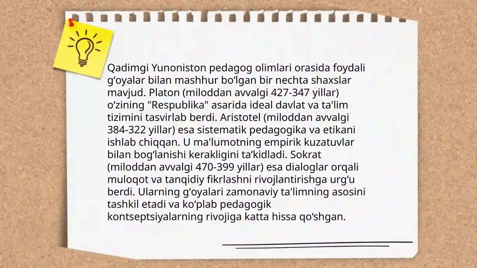 Pedagok olimlar va ularning pedagogik gʻoyalari 4