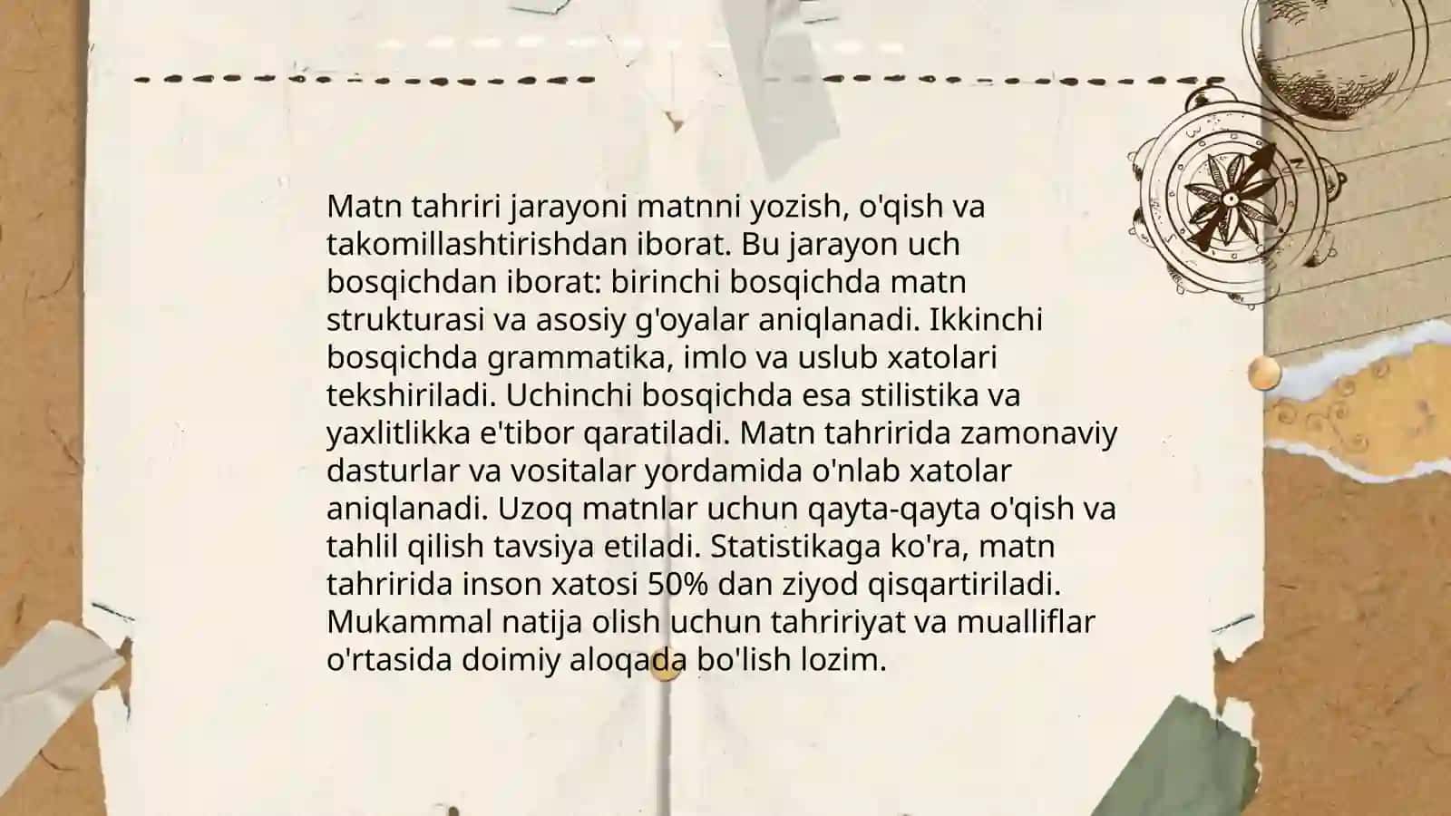 Matn muharrirlarining vazifa va imkoniyatlari 4