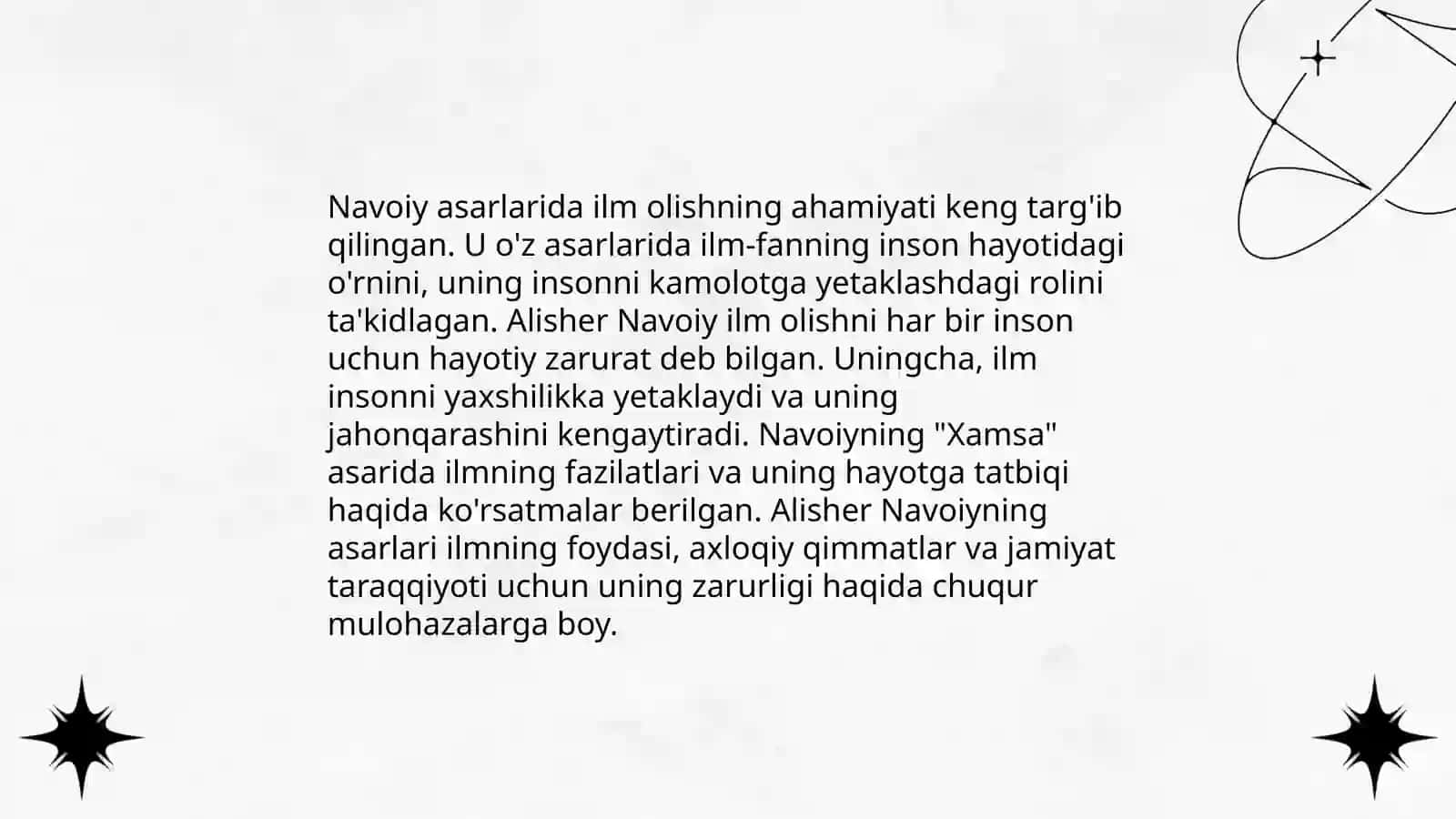 Abdurahmon Jomiy, Alisher Navoiy Jaloliddin Davoniylarning asarlarida ta'lim va tarbiya masalalari 4