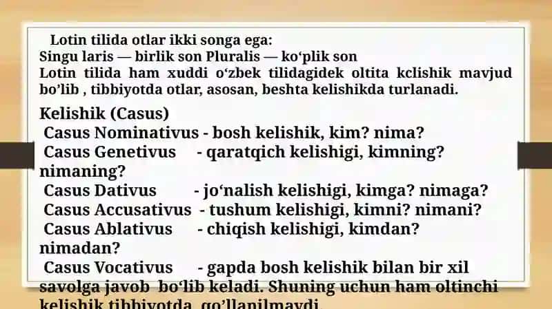 Lotin tili va tibbiy terminologiya 4