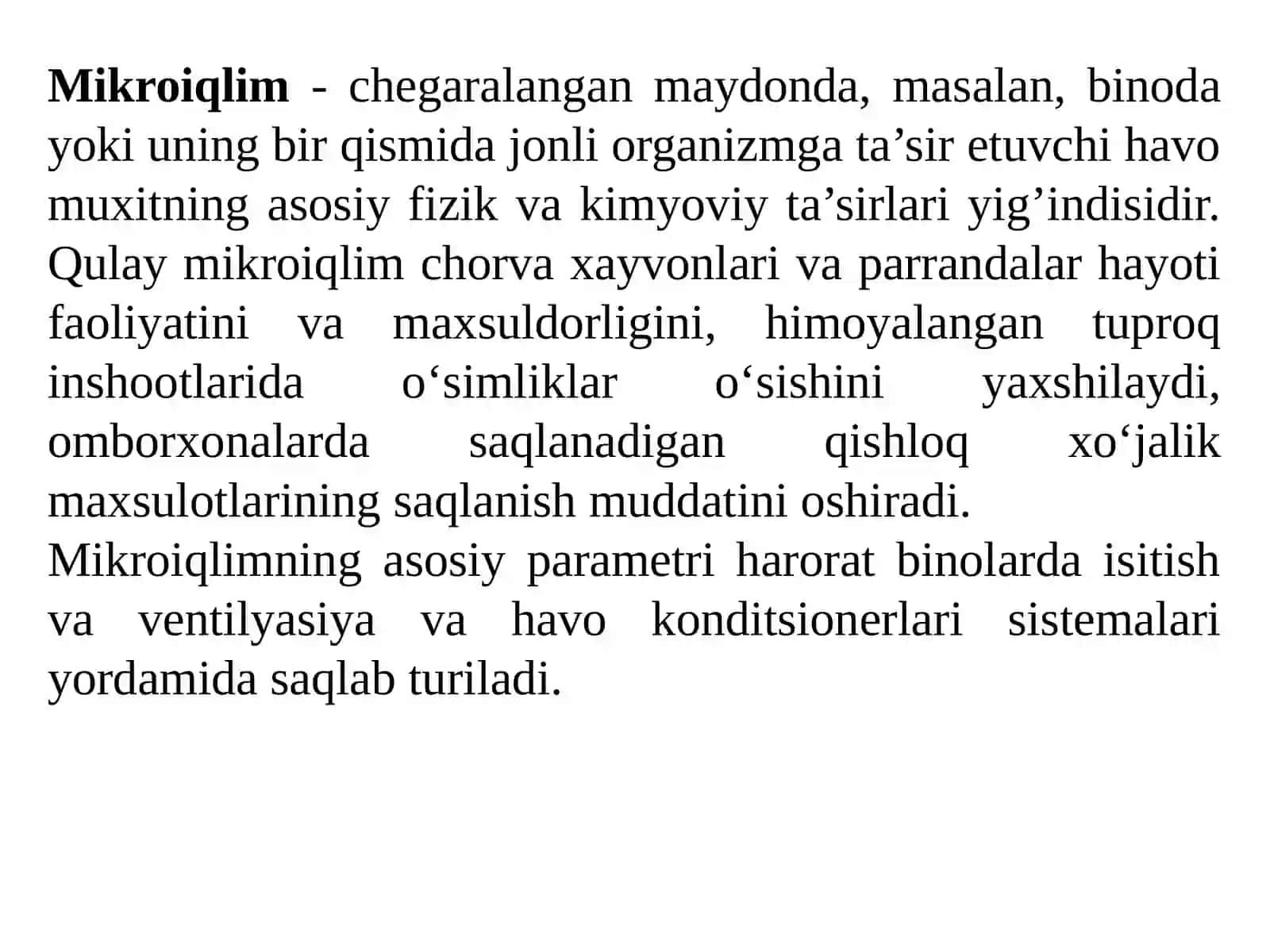 QISHLOQ VA SUV XO‘JALIGI MAXSULOTLARINI QURITISH VA ISSIQLIK ISHLOV BERUVCHI ELEKTROTERMIK USKUNALAR 4