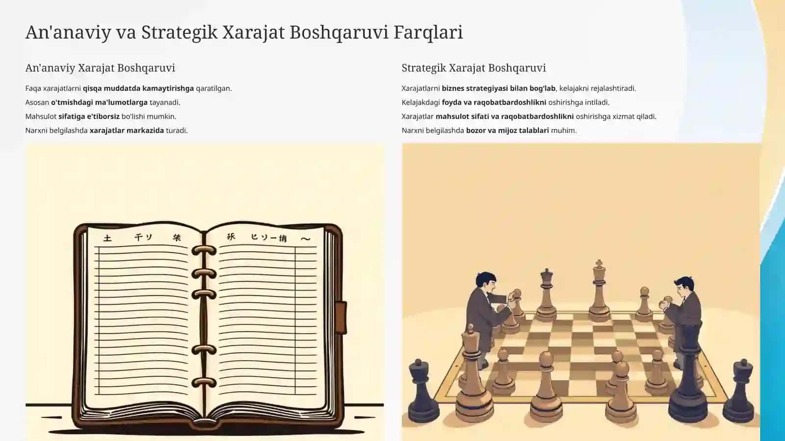 Strategik Joylashuv Asosida Xarajatlarni Boshqarish Tizimlari 4
