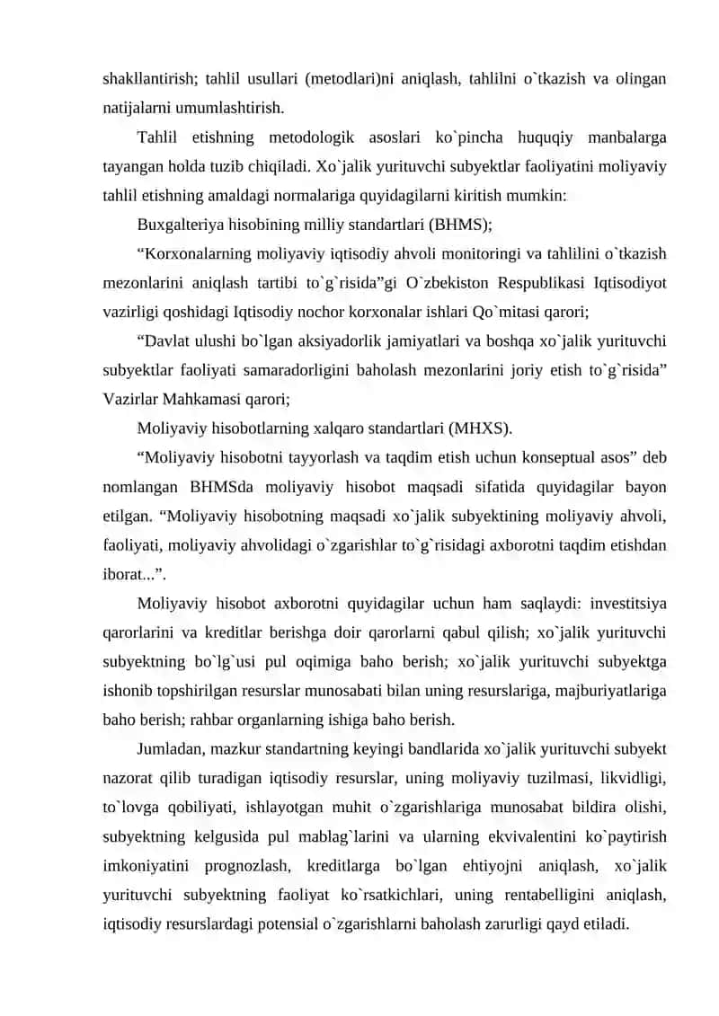 Moliyaviy faoliyatni tushunchasi tashkil etish, taqsimlash va foydalanish 4