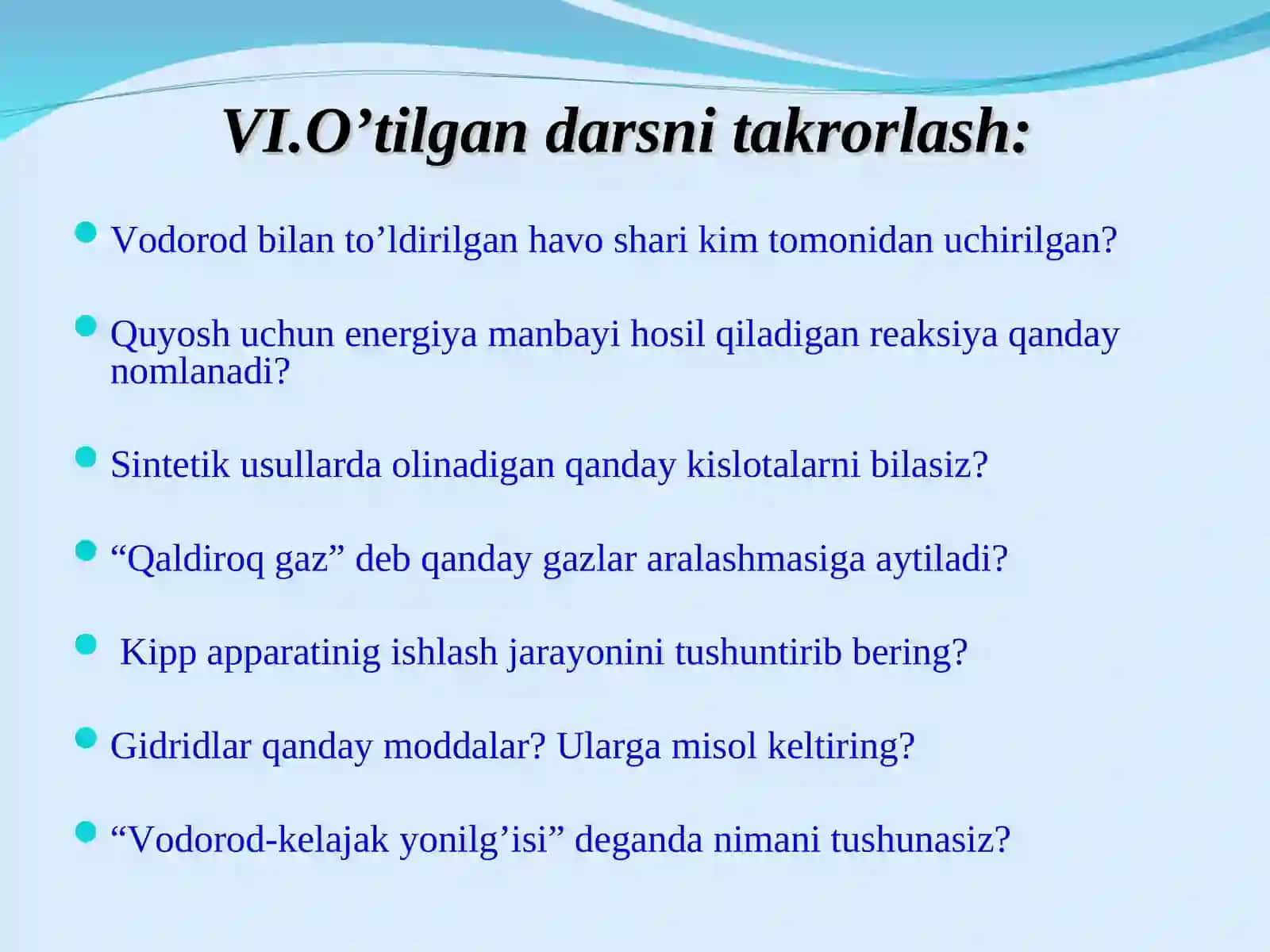 Suv-murakkab modda. Suvning fizik va kimyoviy xossalari 4