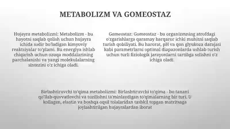 Biriktiruvchi Tòqima Metabolizmi 4