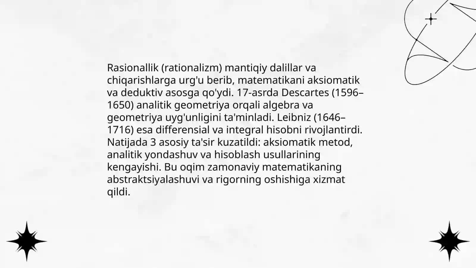Ğarb falsafasining ustuvor yònalishlari va ularning fan taraqqiyotga tasiri 4