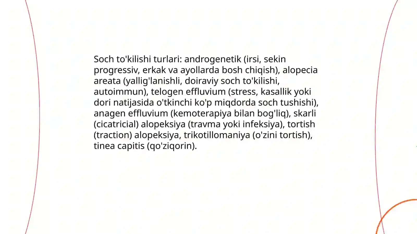 Soch tòkilishi haqida pdf malumot kerak 4