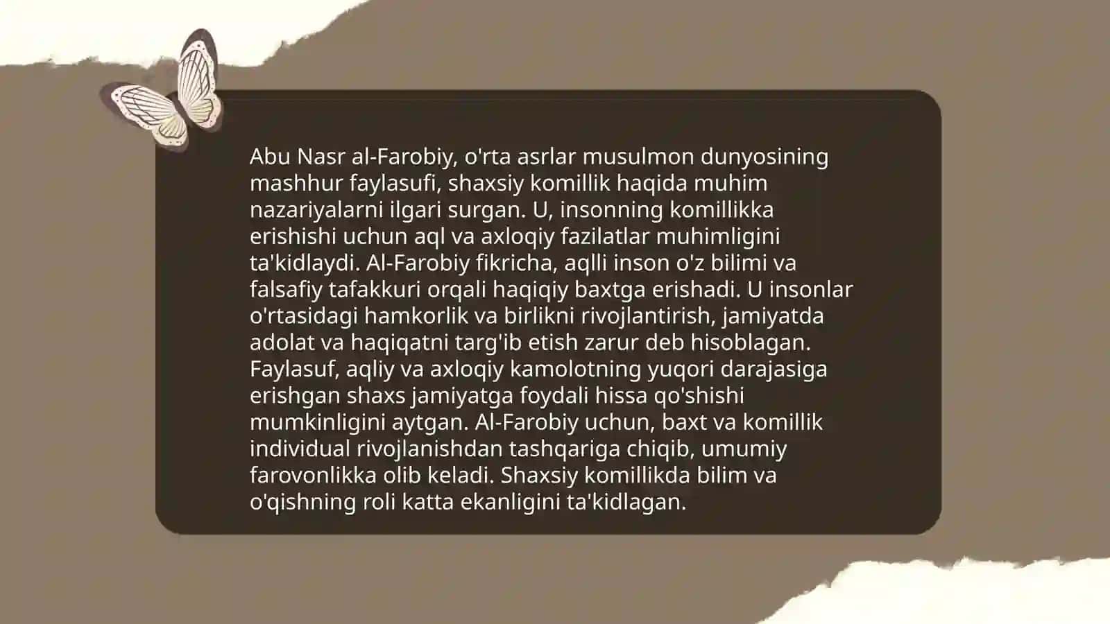 Sharq mutafakkirlarining shaxs kamolotidagi fikrlari 4