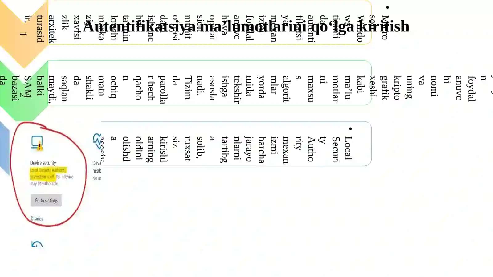 Windows operatsion tizimlaridagi foydalanuvchi parollarini  buzish usullari va ularga qarshi chora tadbirlar 4
