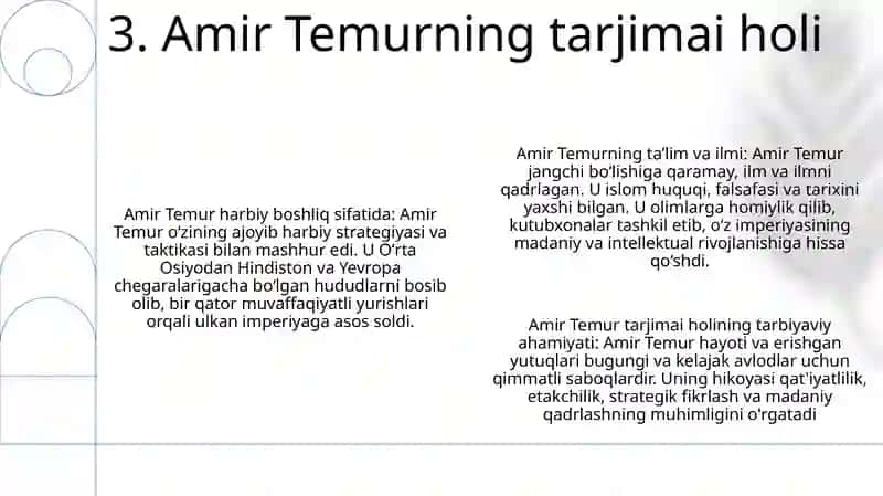 Temurning Tarbiyaviy Ahamiyati 4