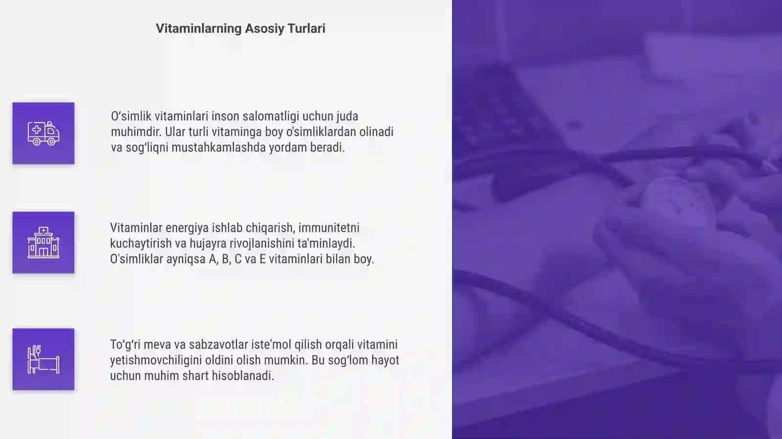 Oʻsimlik vitaminlari 4