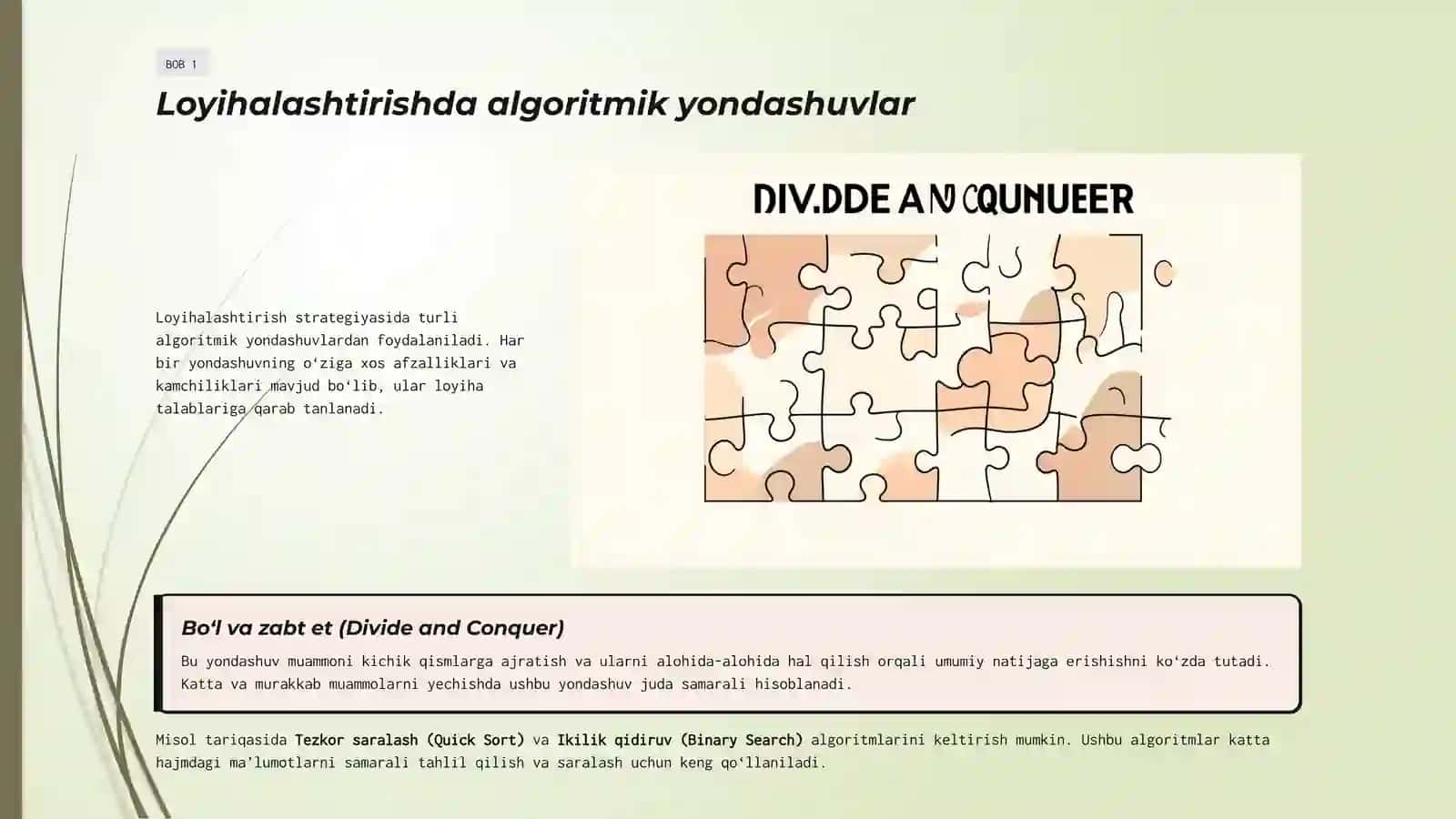 Loyihalash strategiyalari 4