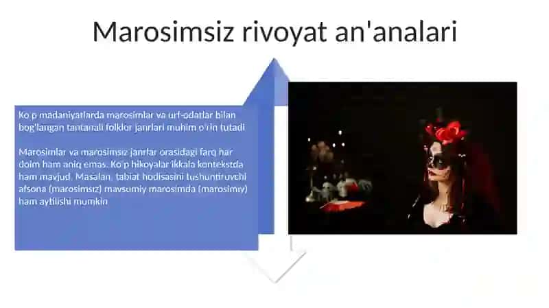 Marosim va nomarosim folklor janrlari 4