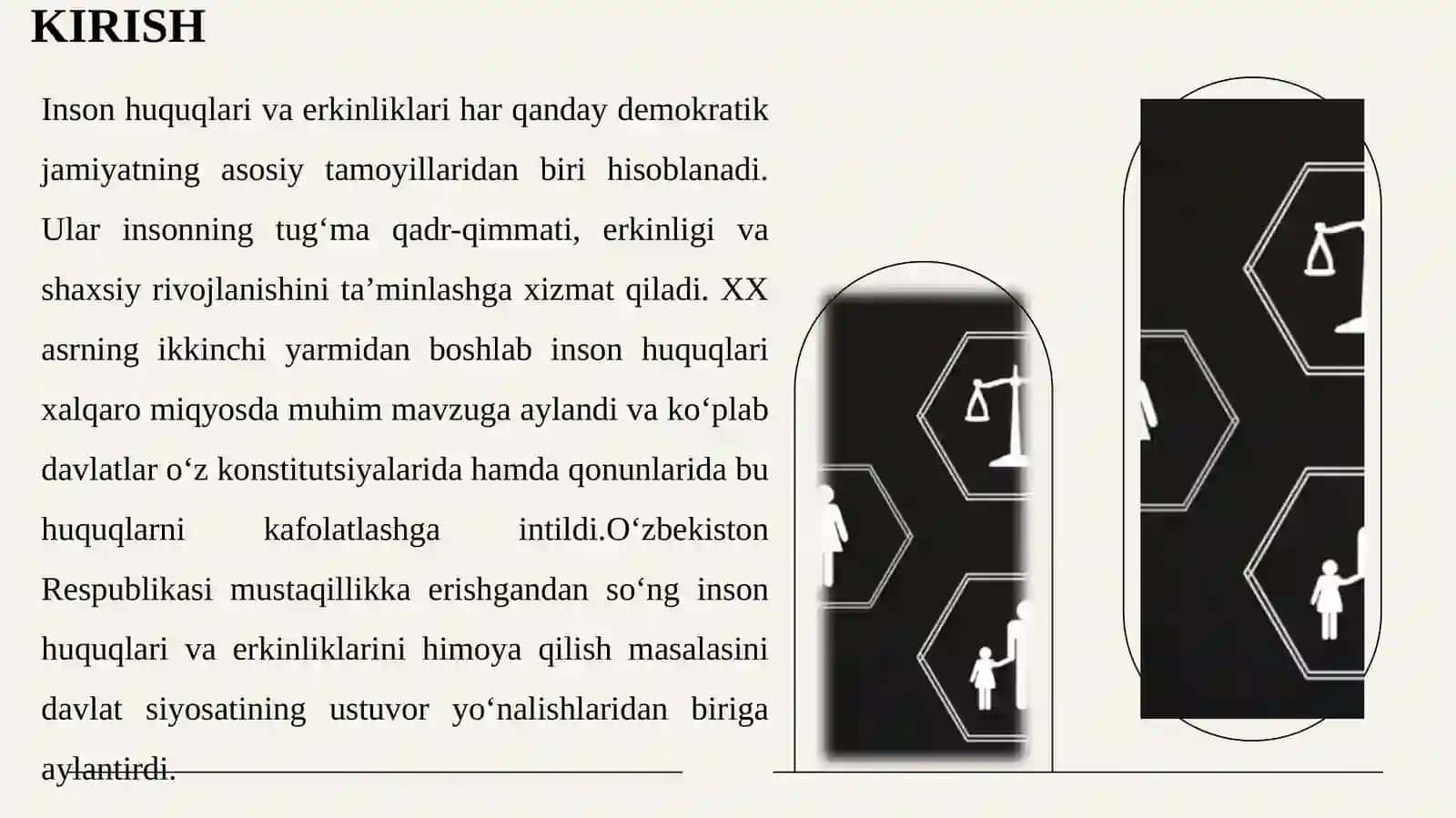 O‘zbekistonda inson huquqlari va erkinliklari kafolatlanishi 4