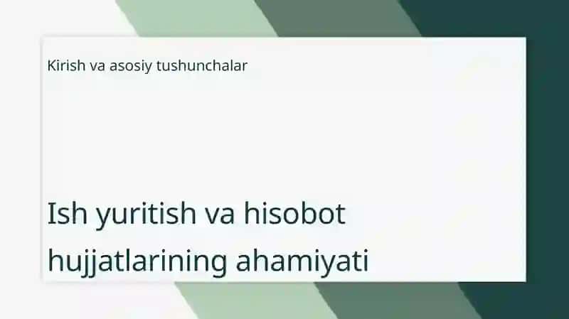 Ish yuritish va hisobot hujjatlarini yaratish. Word tahrirlagichida turli xil blankalar yaratish 4