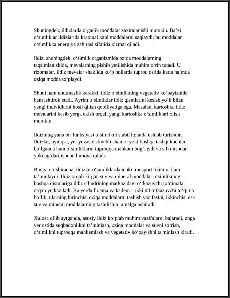 ILDIZ TURLARI VA VAZIFALARI 4