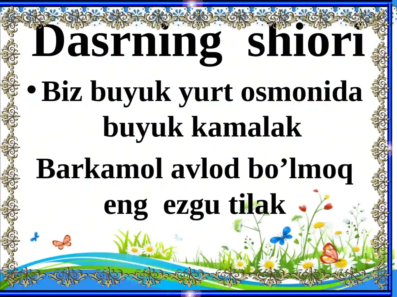 3-sinf O'qish fanidan Bahor keldi mavzuda dars ishlanmasi 4