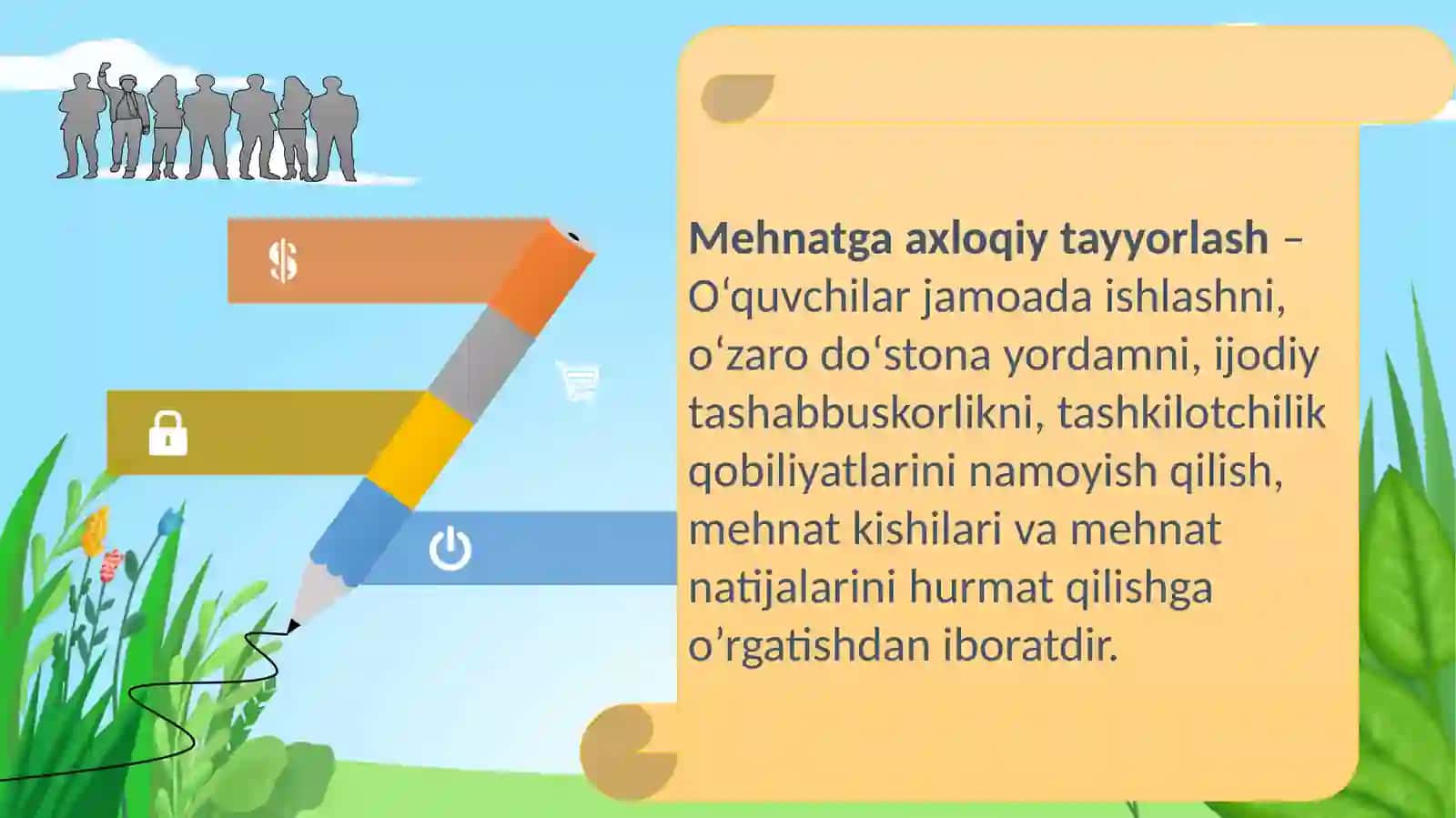 Texnologiya ta’limi va tarbiyasining asosiy maqsadi va vazifalari 4