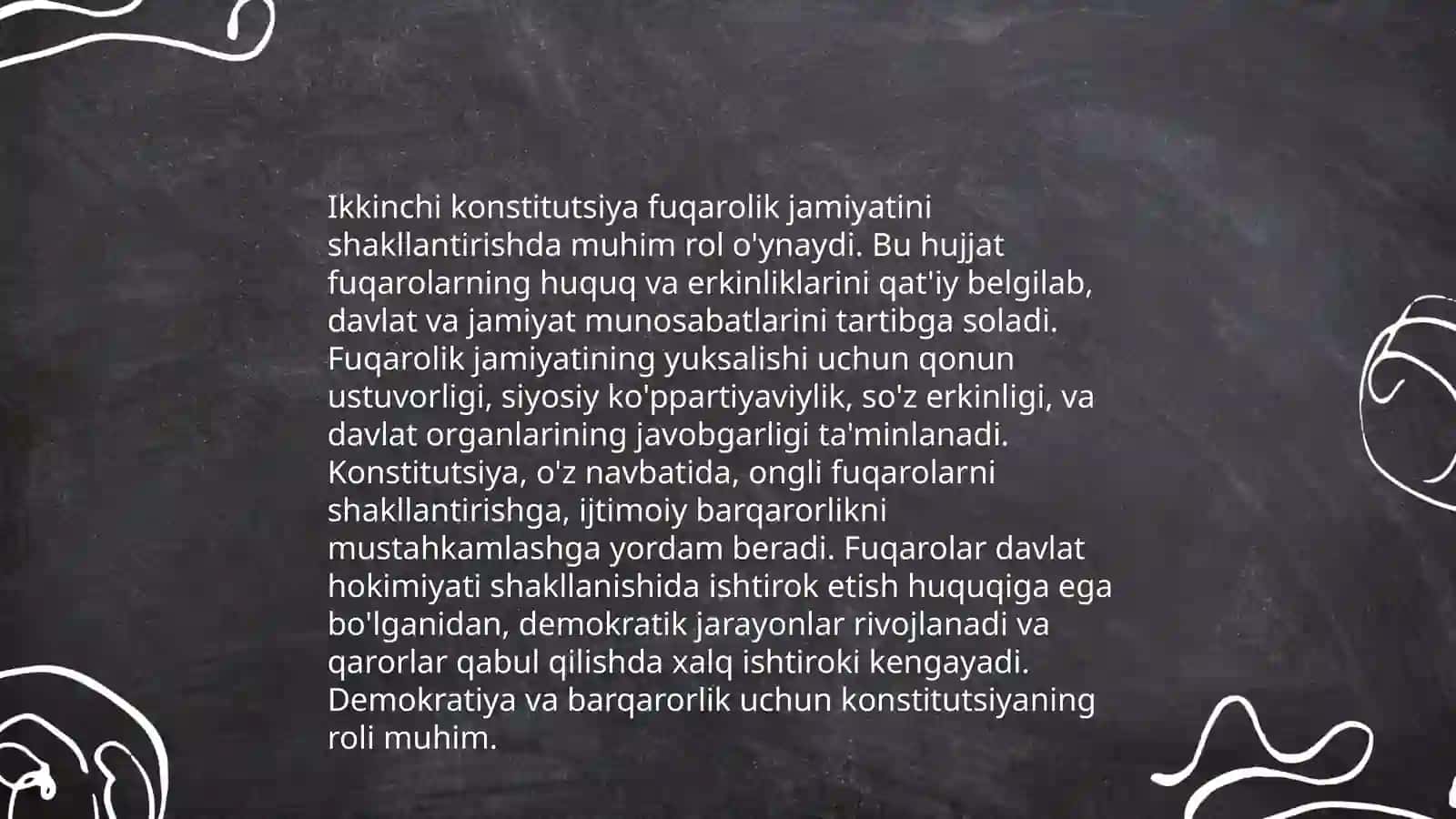 Ozbekistonda demokratik, fuqarolik jamiyati asoslarining shakllanishi, amalga oshirilgan siyosiy islohotlar 4