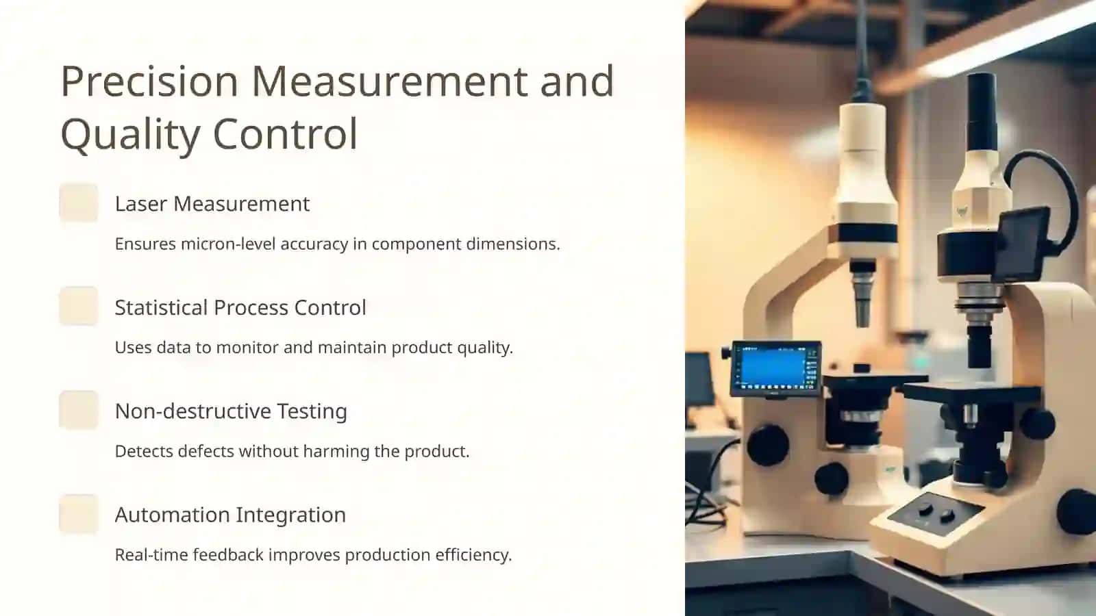 The Role of Science in Modern Manufacturing 4