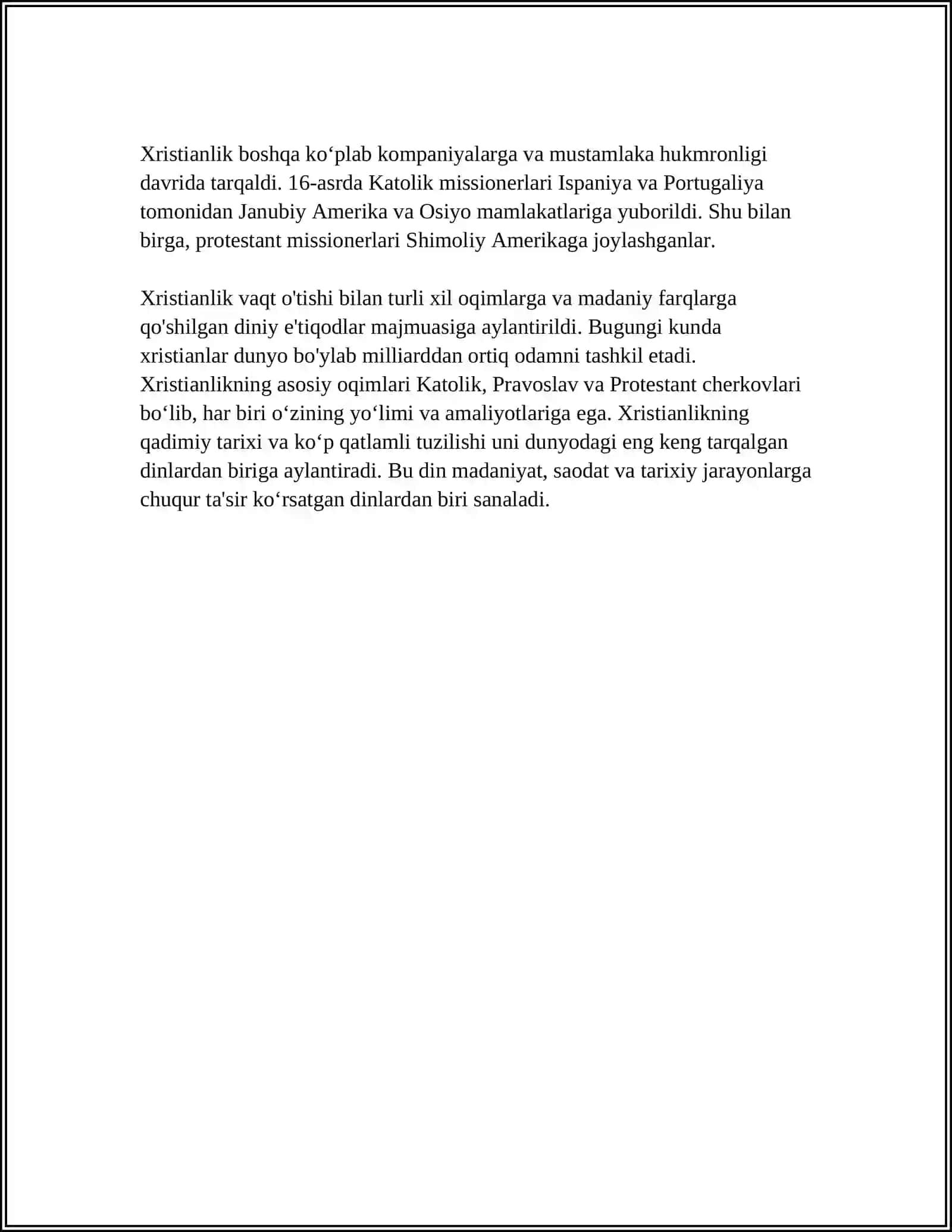 XRISTIANLIKNING ASOSCHISI 4