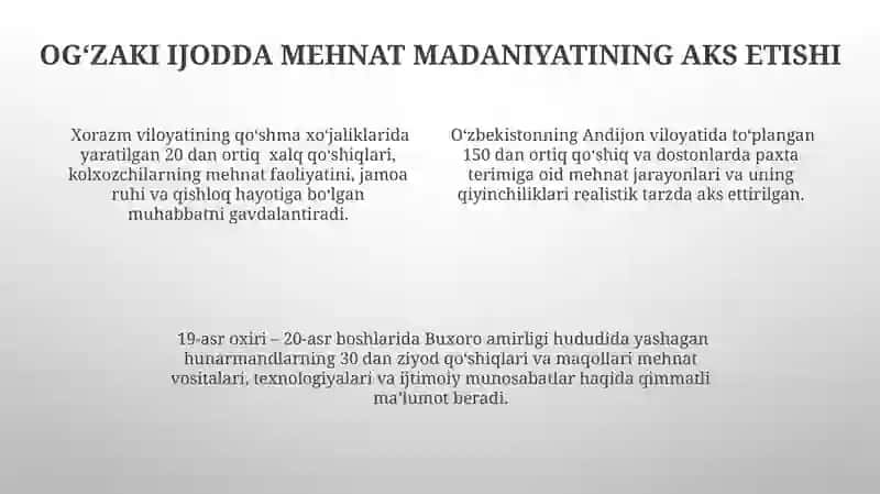 Xalq ogʻzaki ijodida mehnat tarbiyasining oʻrni 4