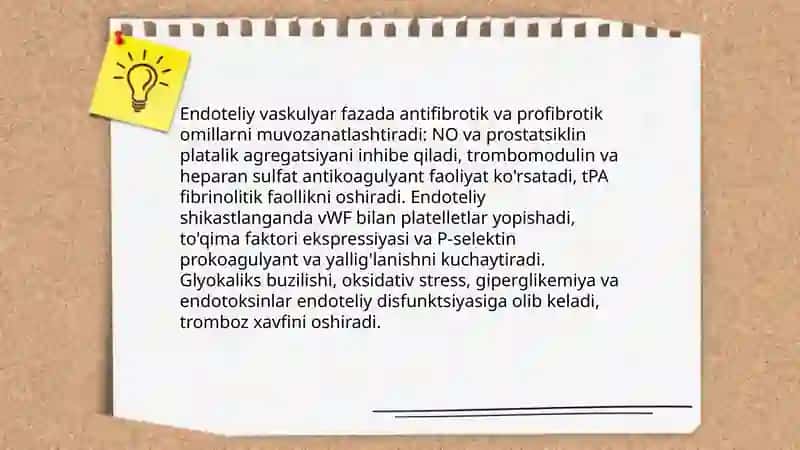 Gemostaz mexanizmlari va uning patalogiyasi 4
