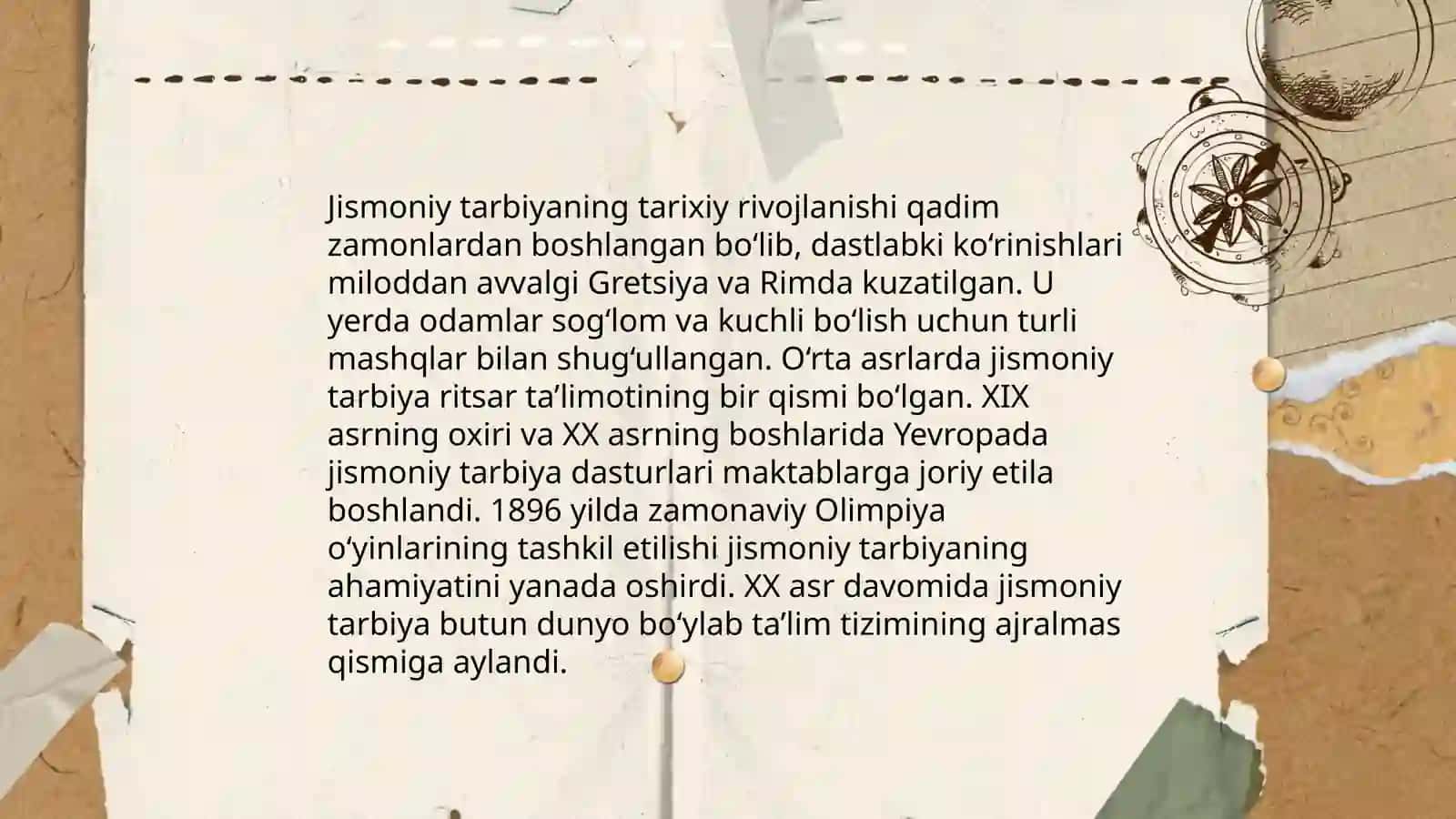 Jismoniy madaniyatning jamiyatdagi vazifalari va shakllari 4