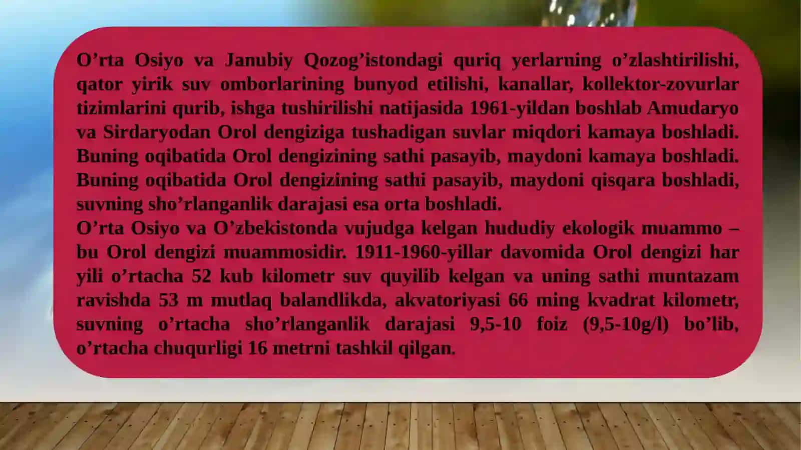 Okean va dengizlarning ekologik muammolari 4