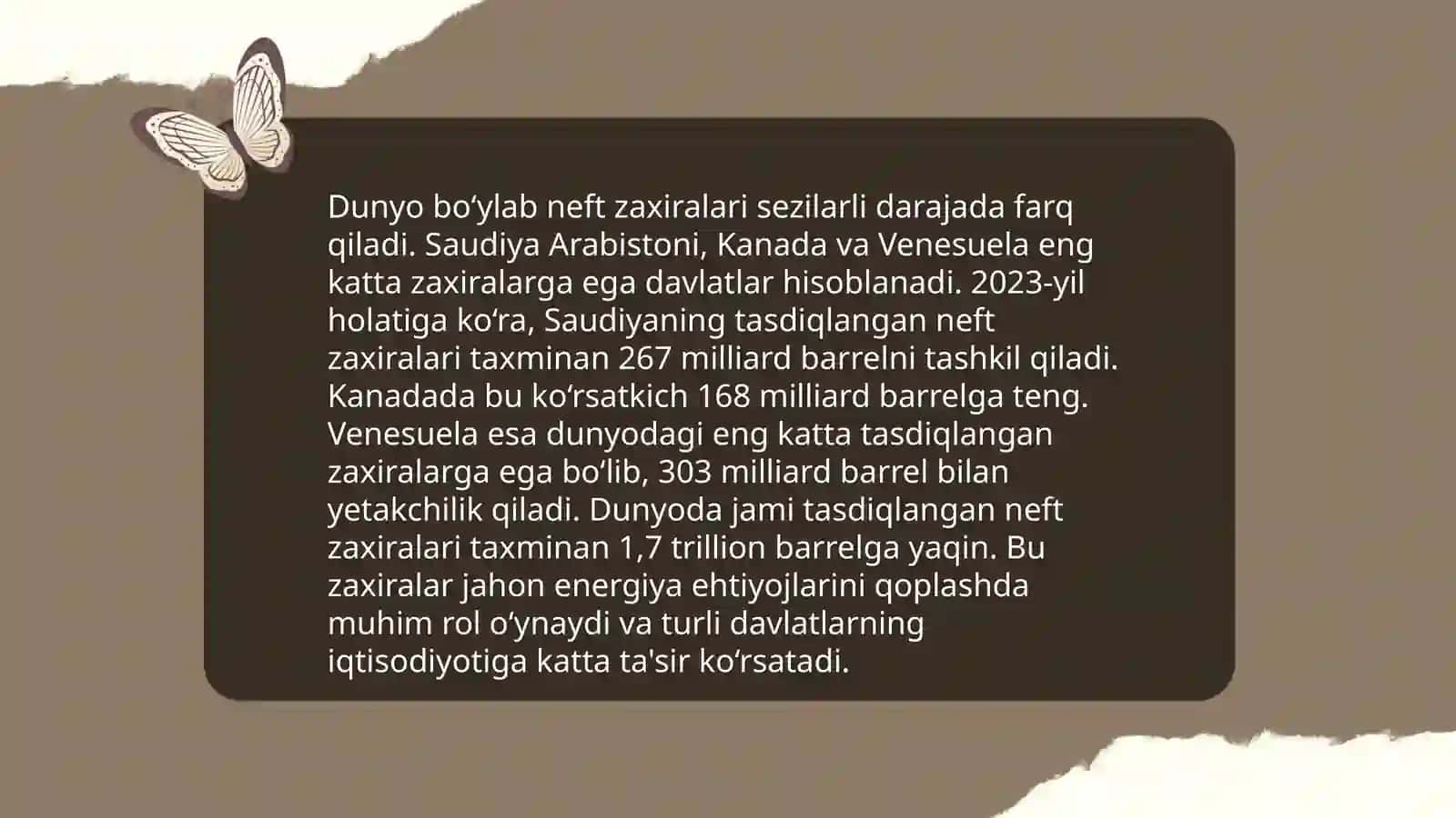Yer osti boyliklari, neft zahiralari, tabiiy gaz resurslari 4