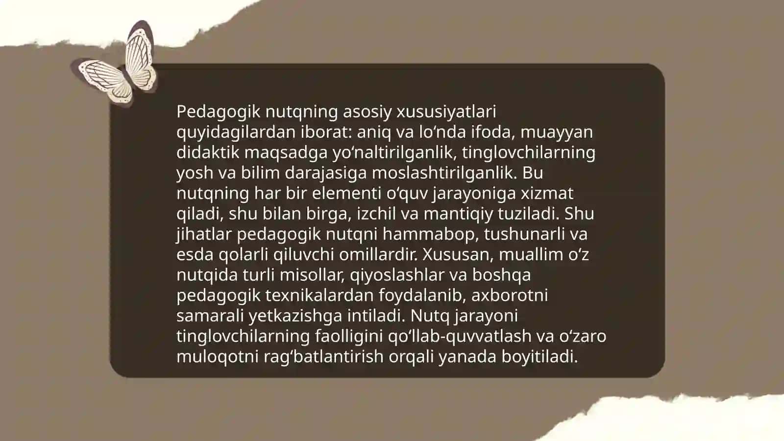 Pedagog nutqi madaniyati 4