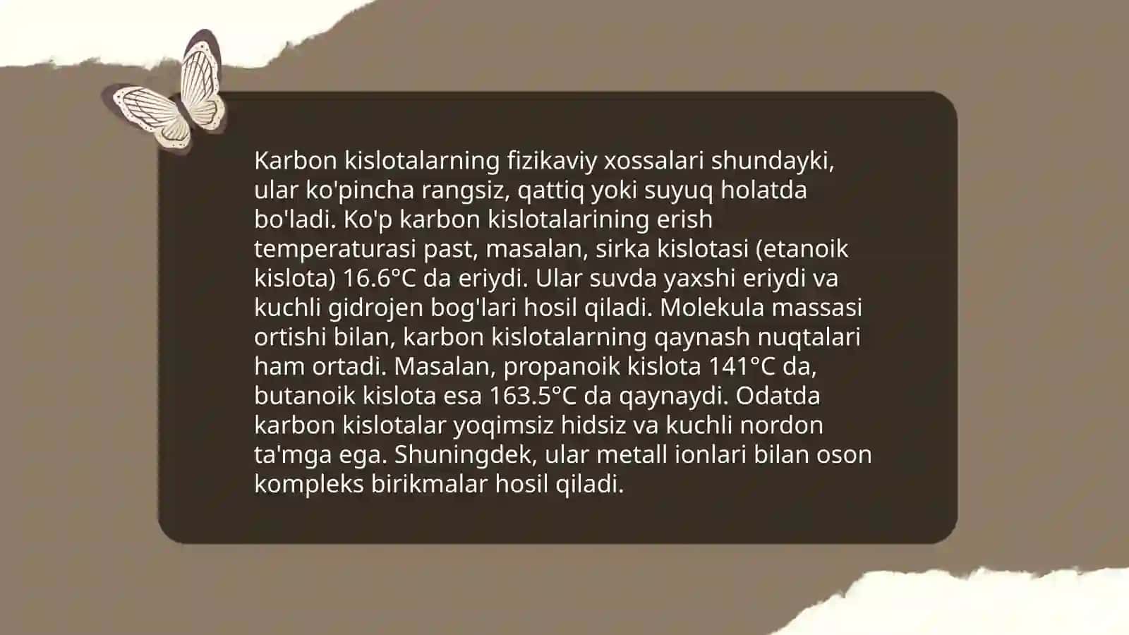 Karbon kislotalar 4