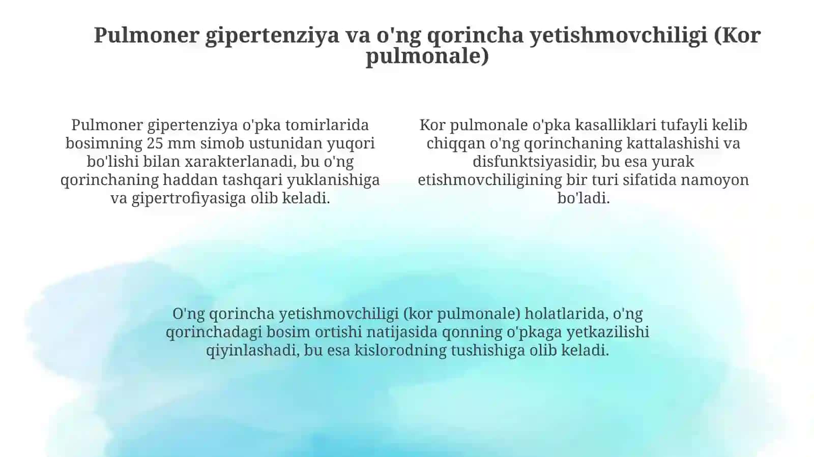 O'pka kasalliklarining yurak-qon tomir tizimiga ta'siri 4