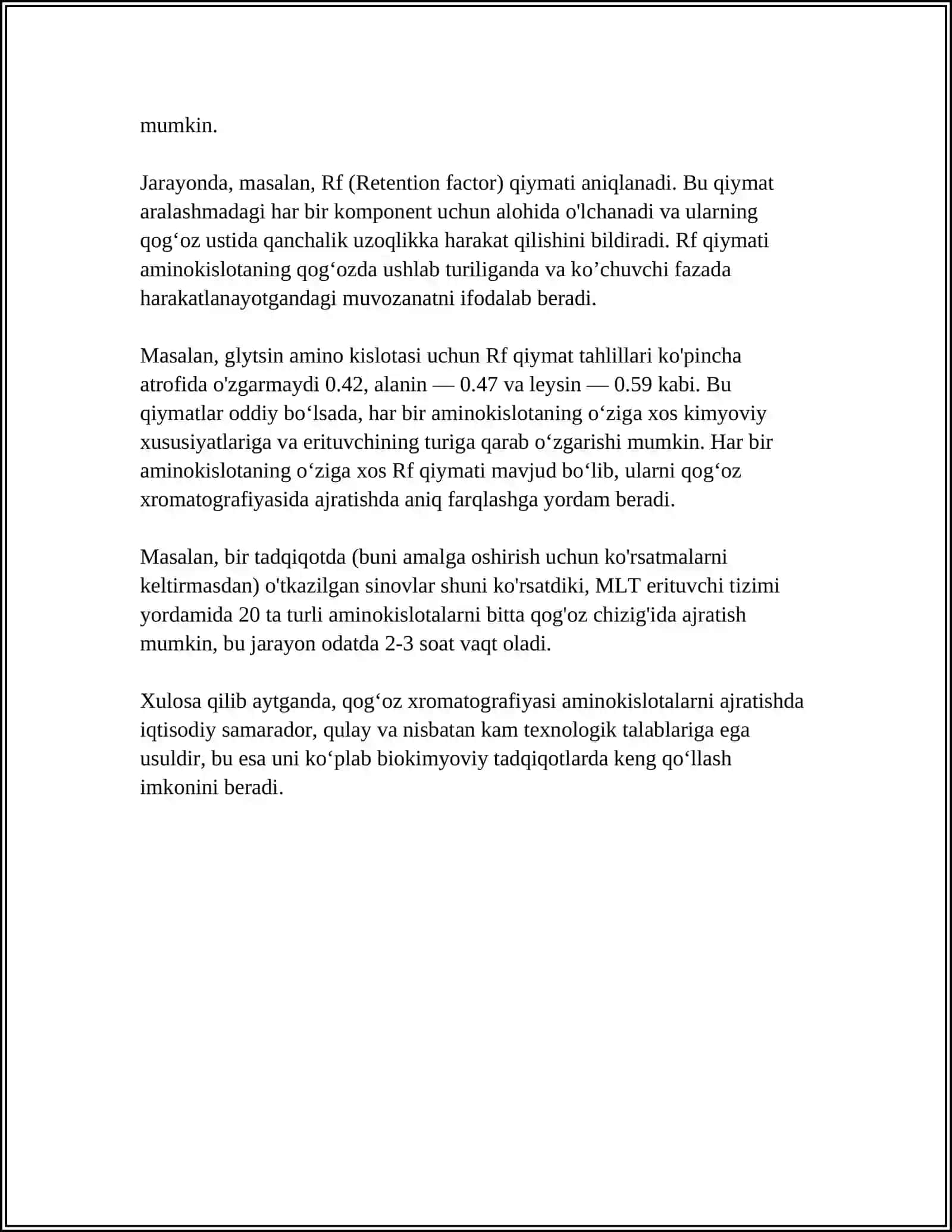 AMINOKISLOTALARNI AJRATIB OLISH VA IDENTIFIKATSIYALASH USULLARI 4