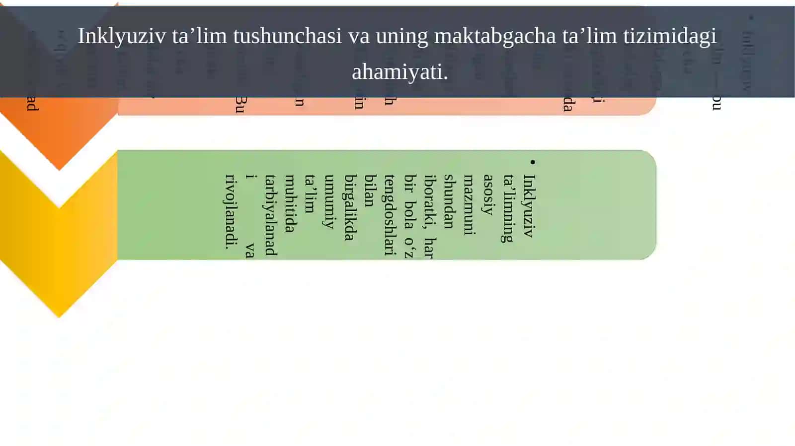 "Inklyuziv ta’limda mashg‘ulotlarni rejalashtirish va differensiatsiyalash" 4