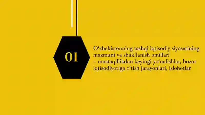 O’zbekistonda tashqi iqtisodiy siyosatning o’ziga xos xususiyatlari 4