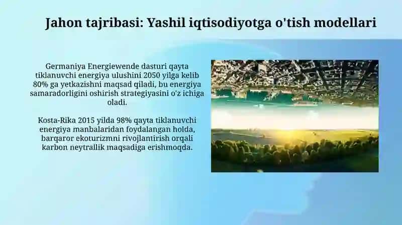 O'zbekistondagi yashil iqtisodiyot kelajagi va ravnaqi 4