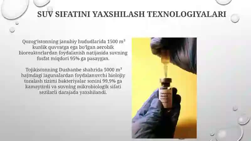 Oqava suvlarni tozalash biotexnologiyasi 4