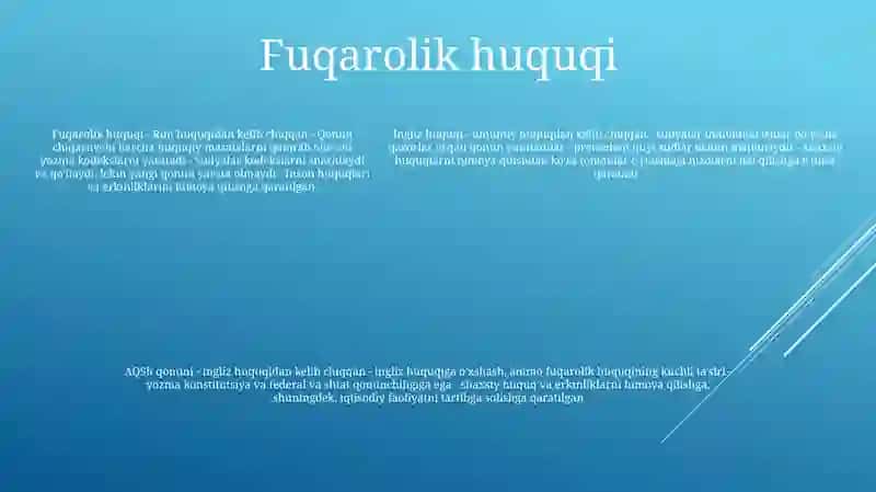Angliya Va Aqshning Huquq Shakllari 4