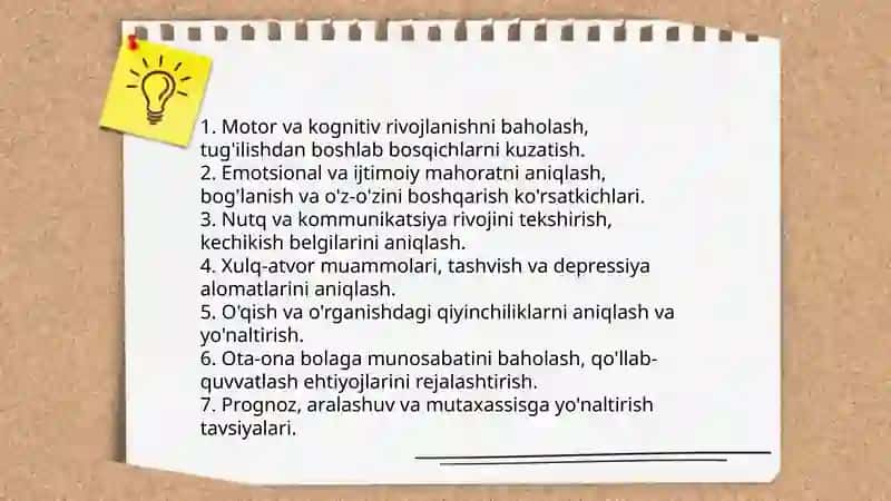 Ota onaning psixologik kuzatuvi 4