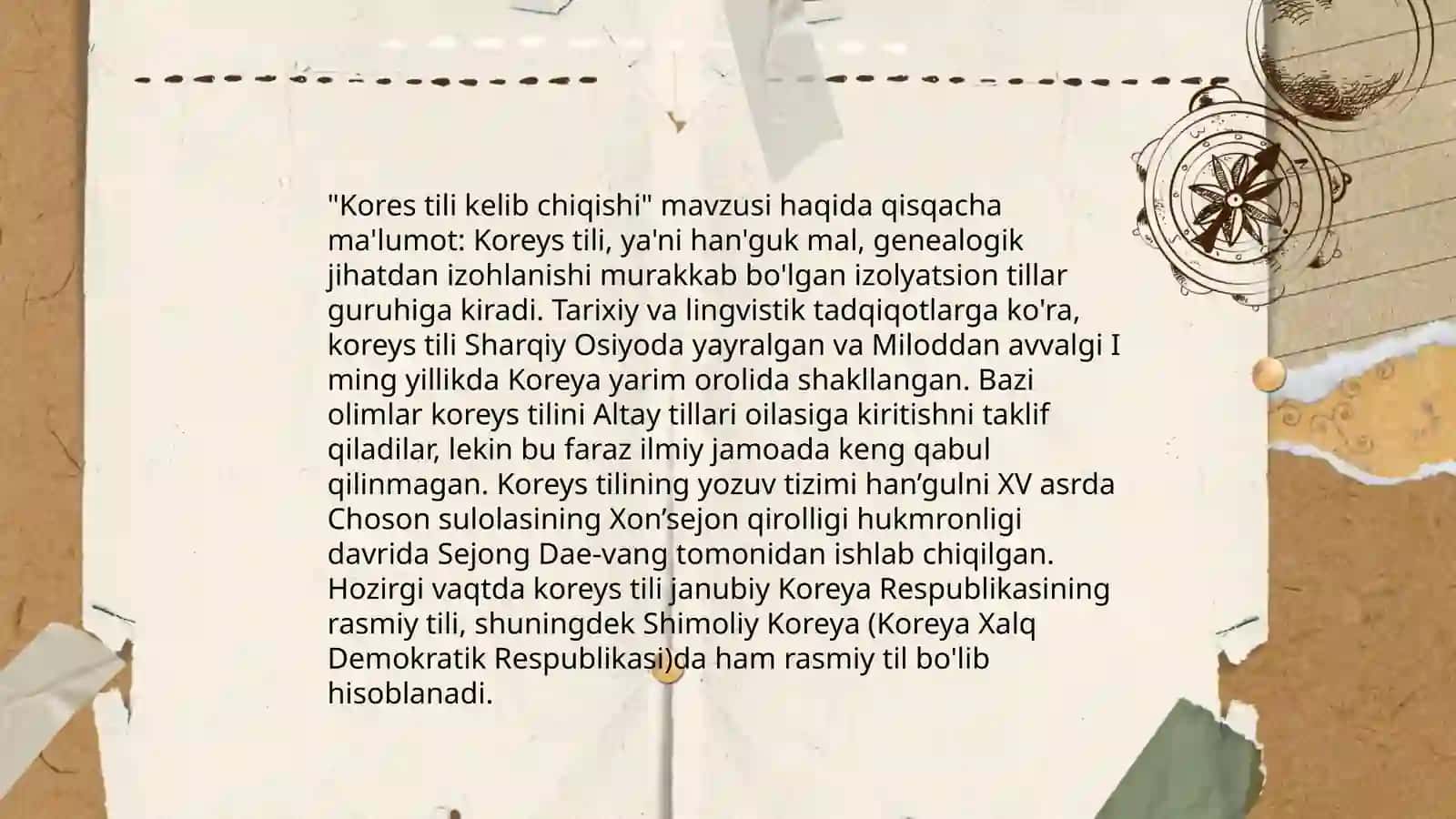 Kores tili madaniyati 4