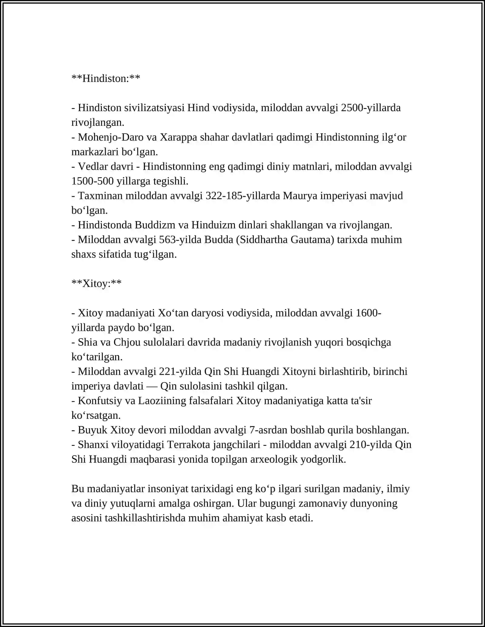QADIMGI SHARQDA ASOTIRIY TASAVVURLAR VA FALSAFIY BILIMLARNING PAYDO BO‘LISHI 4