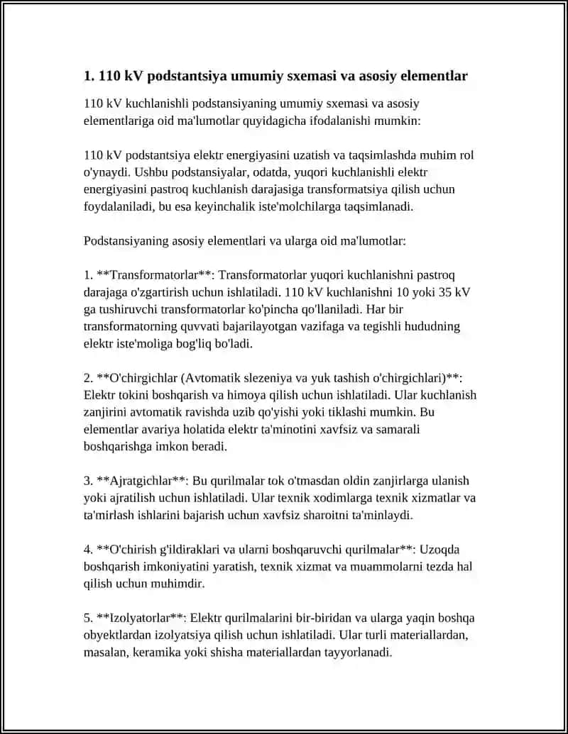110 KVLI PODSTANSIYALARNI SXEMALARI 4