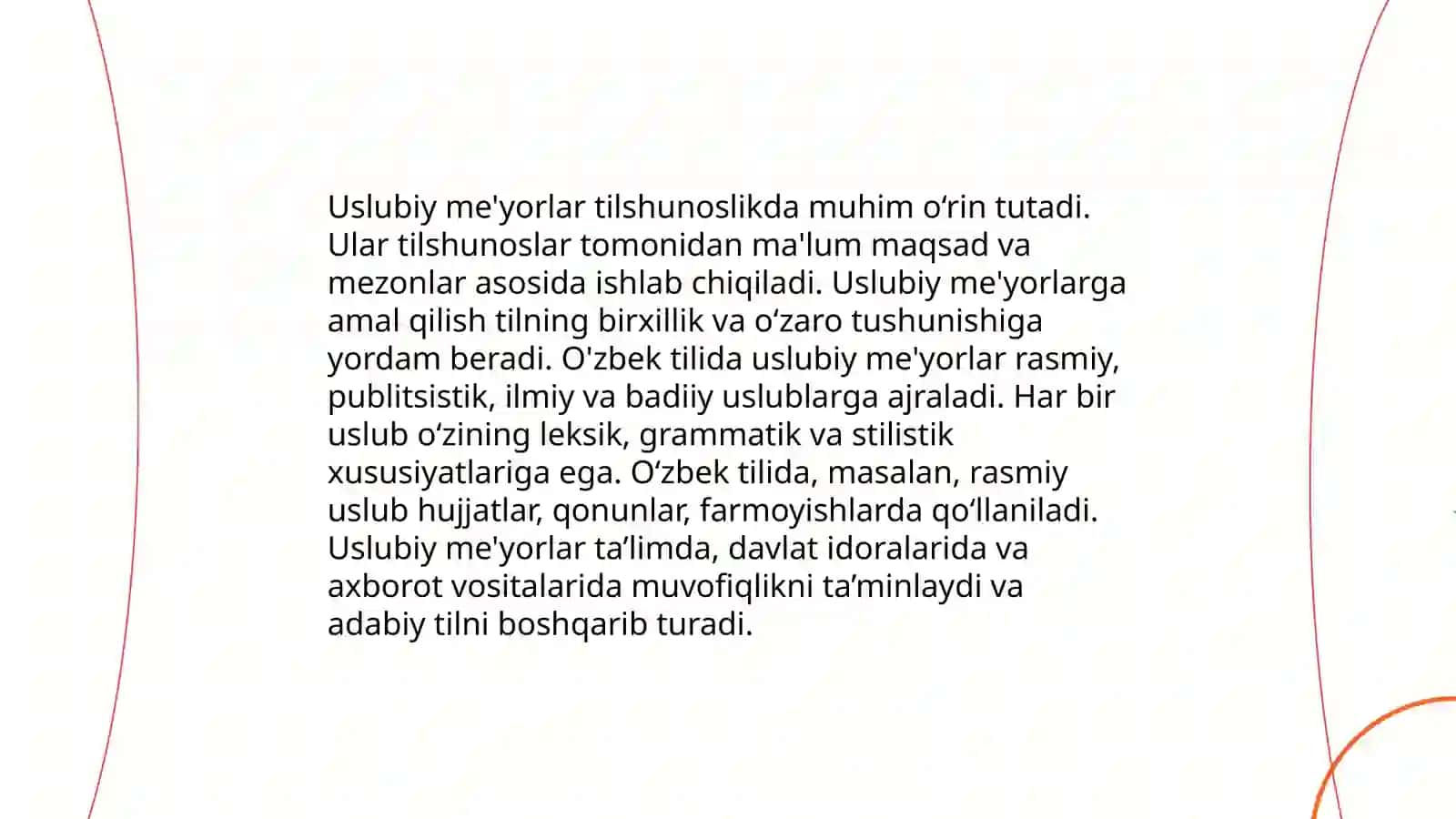 Uslubiy me'yorlar 4