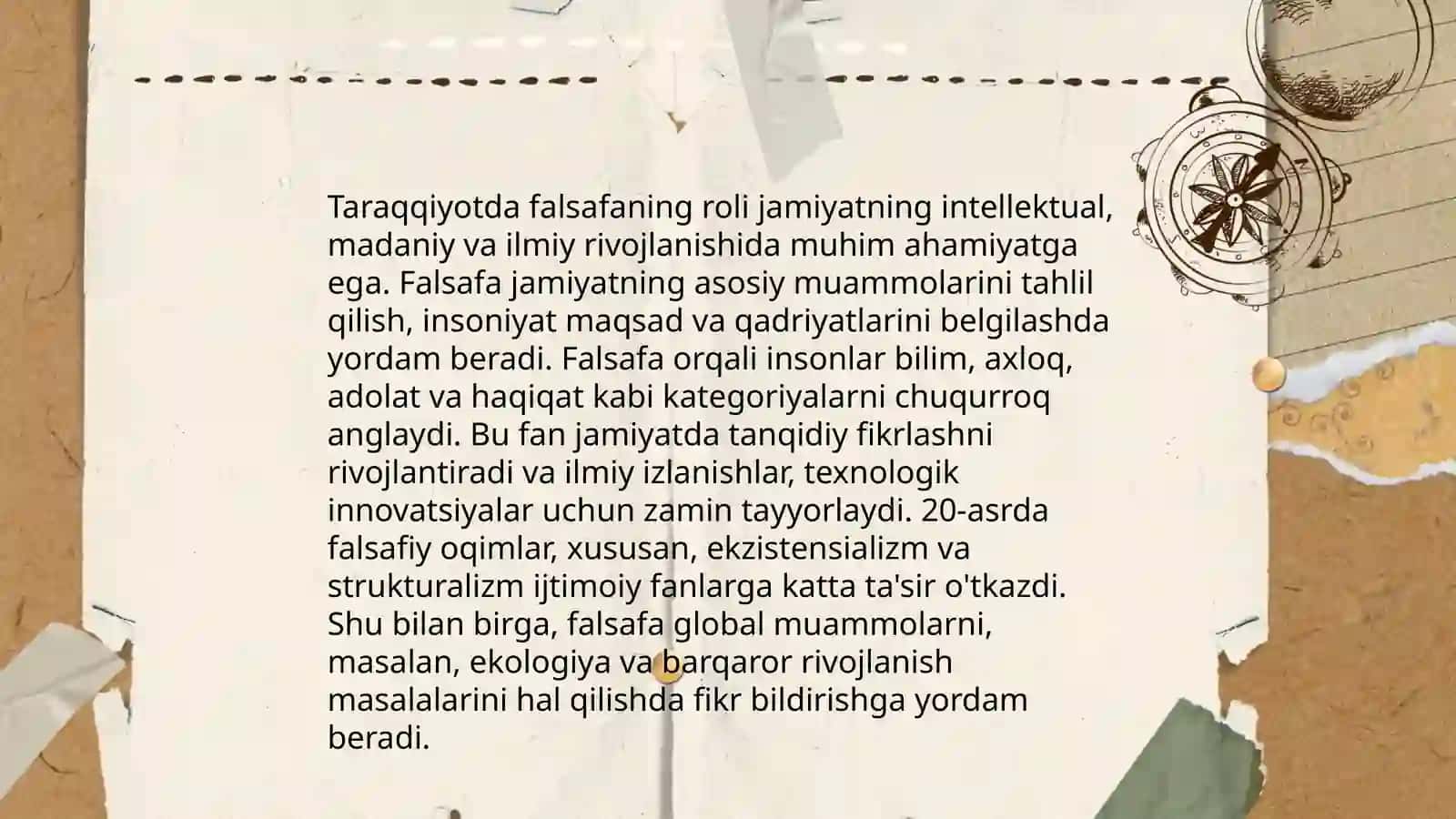 Falsafiy dunyo qarash-jamiyat taraqqiyotining asosi 4