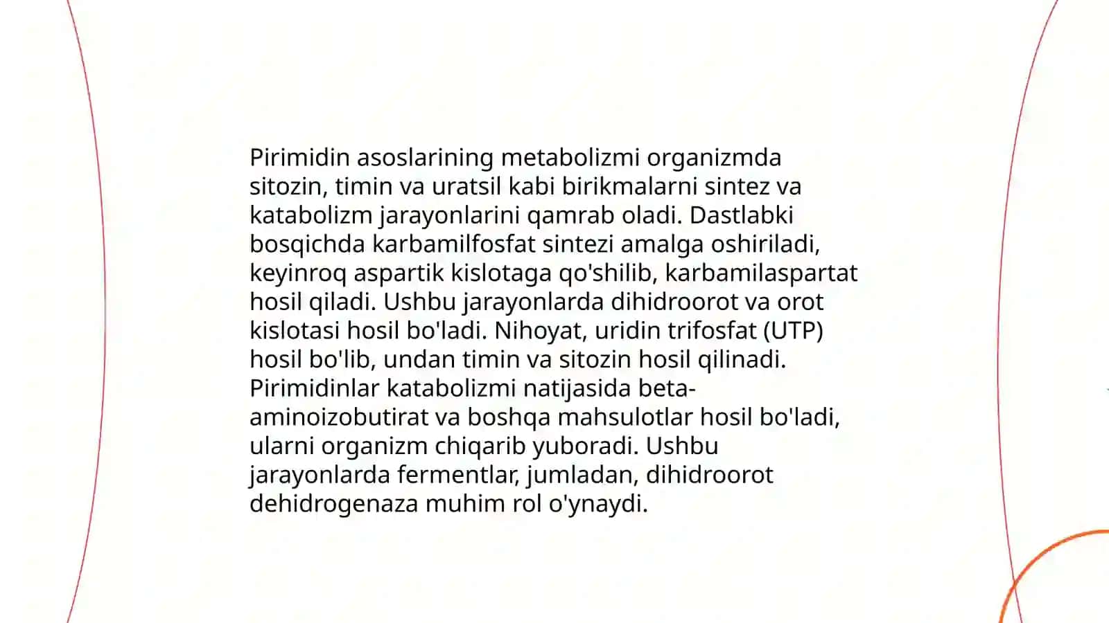 Purin va pirimidin asoslari almashinuvi 4