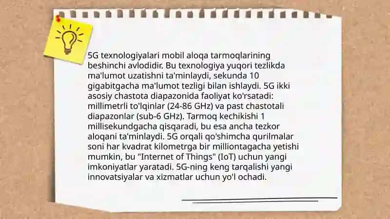 Mobil internet tehnologiyalari 4