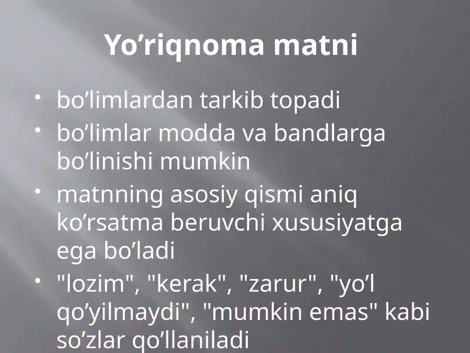 Tashkiliy-farmoyishli hujjatlar 4