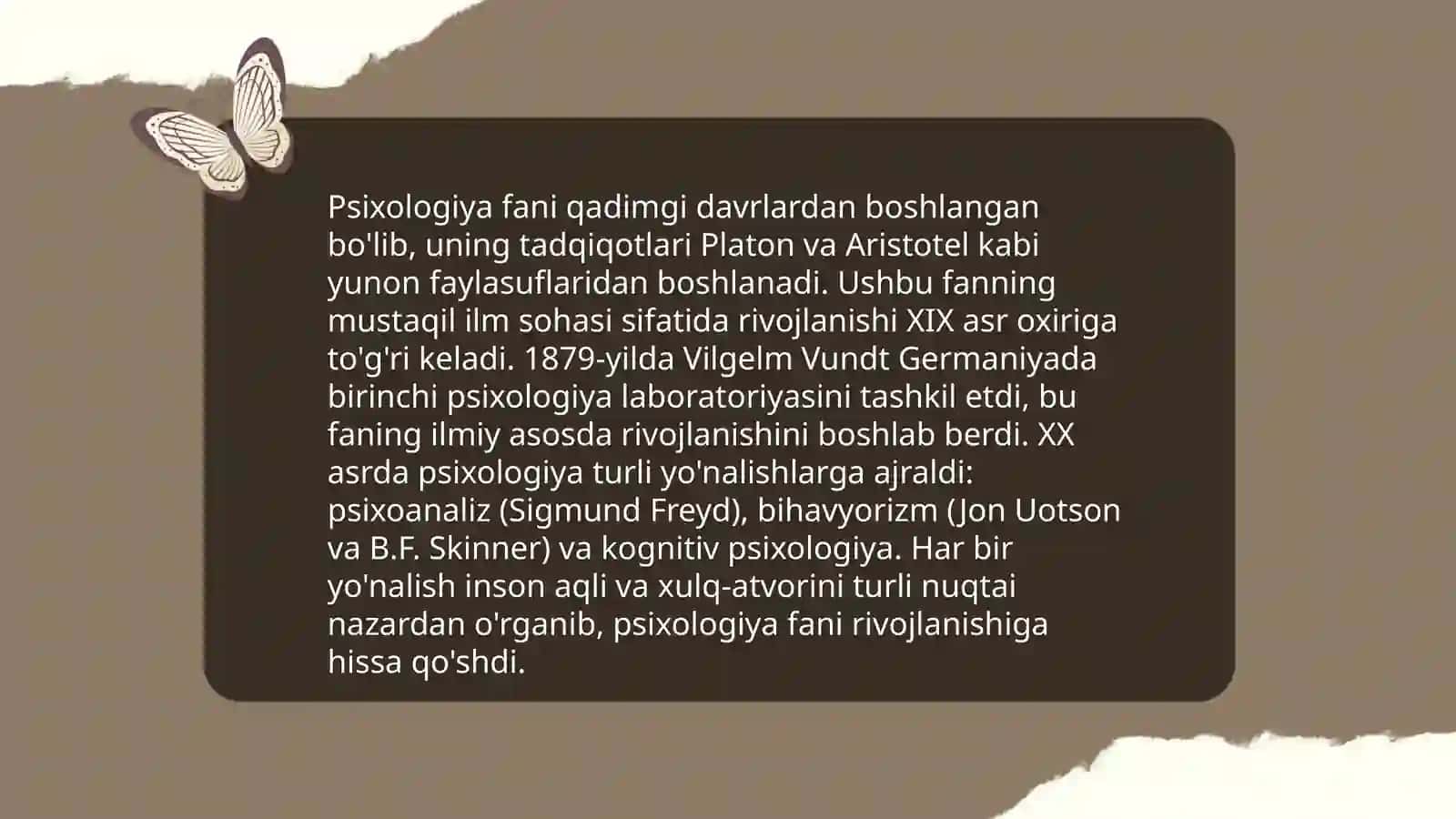 Psixologiya fanining maqsad va vazifalari 4